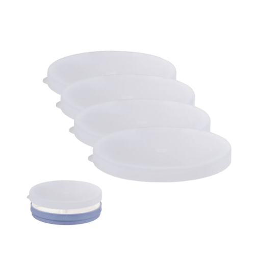 7.8" Porcelain Plate Silicone Lids