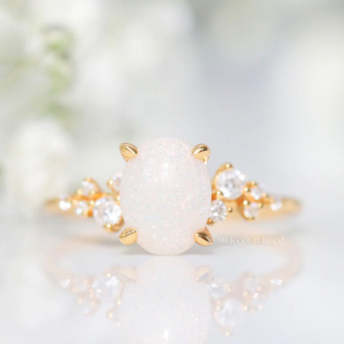 Breastmilk Keepsake Ring - The Seraphine Ring