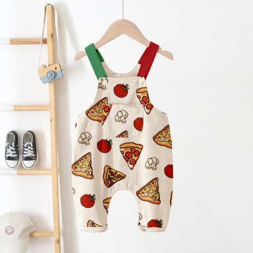 Baby Kid Food Overalls