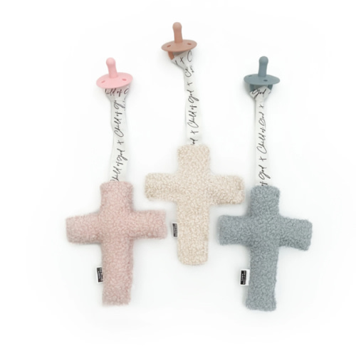 Pacifier Lovey Cross – OUR HOUSE ABOVE