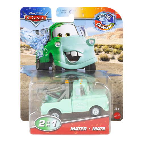 Disney Pixar Cars Color Changers Collection, 1:55 Scale Water-Change Vehicles for Kids