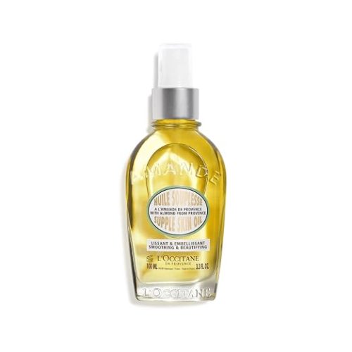 L'OCCITANE Almond Body Oil, Fast-Absorbing, Lightweight, Non-Greasy, Vegan