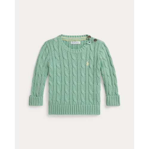 Cable-Knit Cotton Sweater | Ralph Lauren