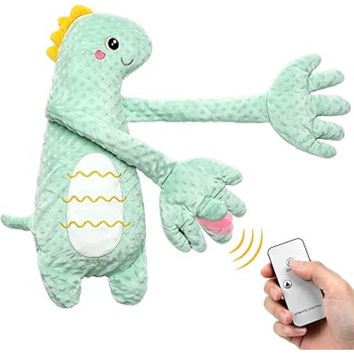 Giant Plush Doll, Large Stuffed Animal, Soft Fabric Cuddly Toy, Oversized Cozy Plush Figure for Home Decor & Daily Companion (Dinosaurs)