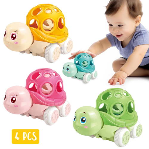Baby Girls Toys for 1 Year Old Boys, Baby Rattles Toys 0 3 6 12 Months Boys, Rattle Cars Infant Toys, Birthday Gifts Baby Toys 0 6 Months Girls