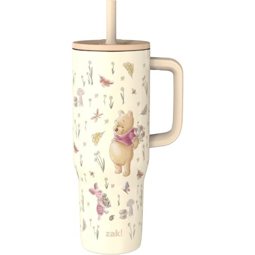 Zak Designs Winnie the Pooh 30oz Spill-Proof Insulated Travel Tumbler