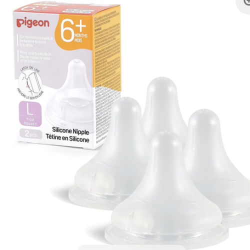 Silicone Nipple (L), 6+ Months