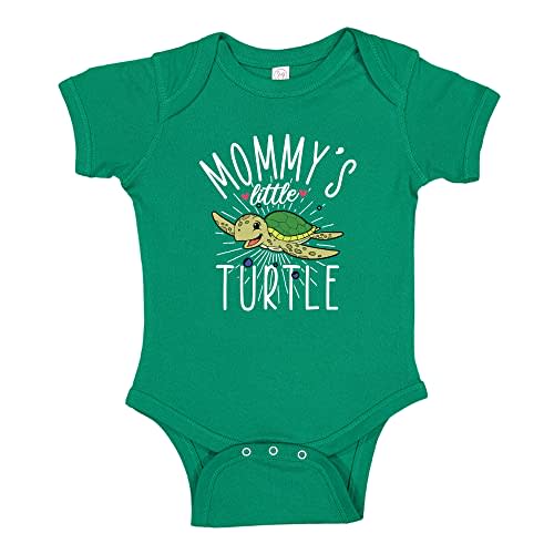 Mommy's Little Turtle Baby One Piece Or Toddler T-Shirt Street Turtle Baby Clothes