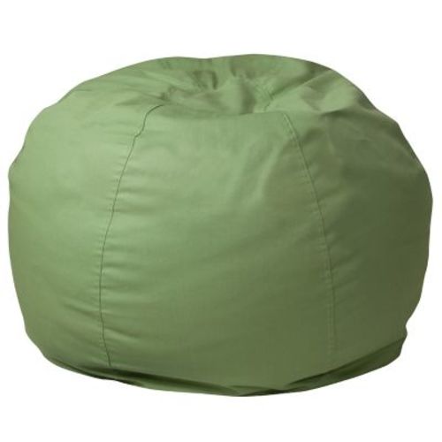 Flash Furniture Small Solid Bean Bag Chair in Green - GREEN - SMALL
