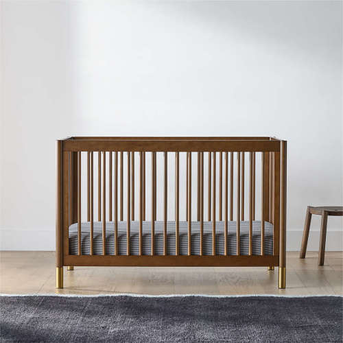 Babyletto Gelato Walnut Wood 4-in-1 Convertible Crib