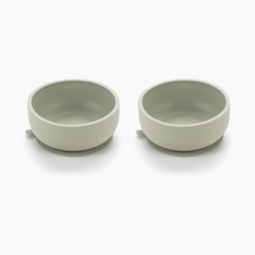 Lalo Suction Bowl - Sage, 2