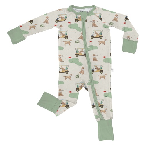 LS Convertible Zip - Barks & Birdies: 0-3 mo