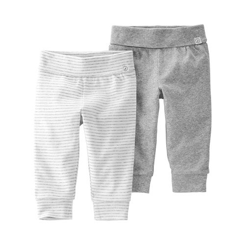 little planet by carter's Baby 2-Pack Joggers Made with Organic Cotton