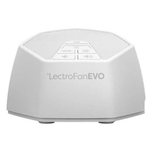 LectroFan EVO: Non-Looping Sleep Sound Machine with 22 Fan Sounds, White Noise, Ocean Sounds, Sleep Timer, White.