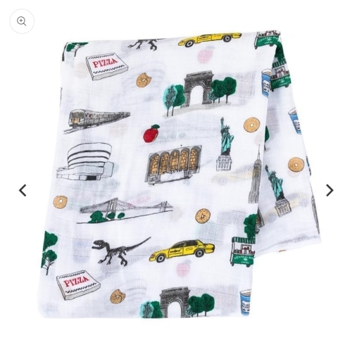 New York City Baby Muslin Swaddle Blanket: Shop Now – Little Hometown