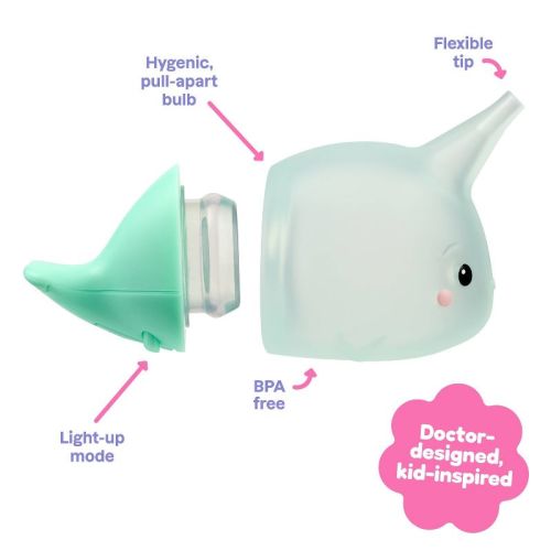 Playhouse MD Light-Up Nasal Bulb - Narwhal