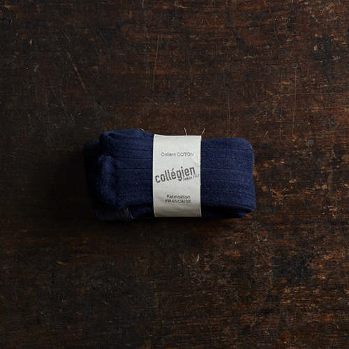 Baby & Kids Cotton Rib Tights - Navy