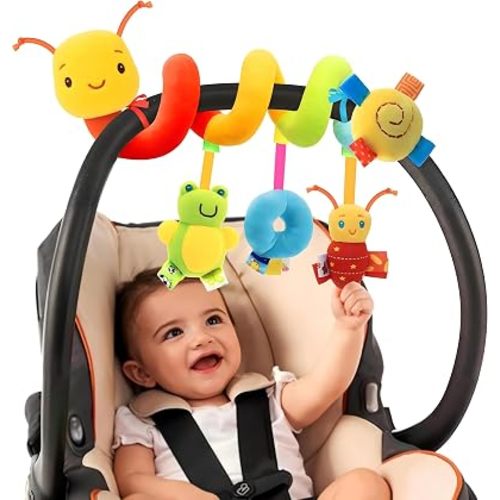 Spiral Car Seat Toys for 0-12 Months Infant