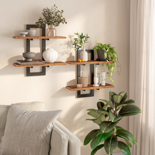 17 Stories Atropos Floating Shelf,Wall Mounted Shelves & Reviews | Wayfair