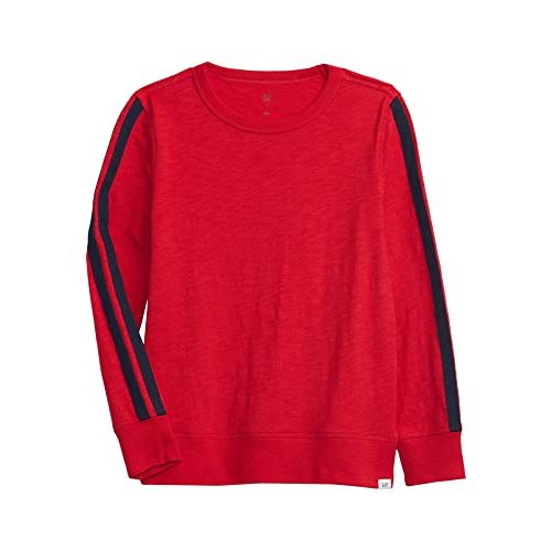 GAP Boys' Long Sleeve Striped Tee T-Shirt
