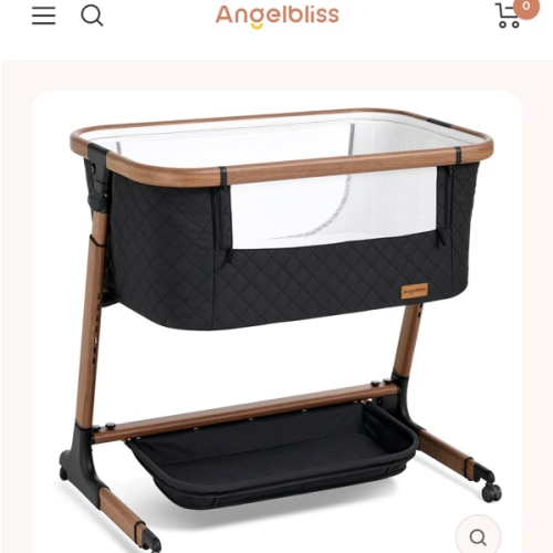 3 in 1 Smart Electric Baby Bassinet: Auto-Rocking Bassinet, Bedside Sleeper & Adjustable Height BN13
