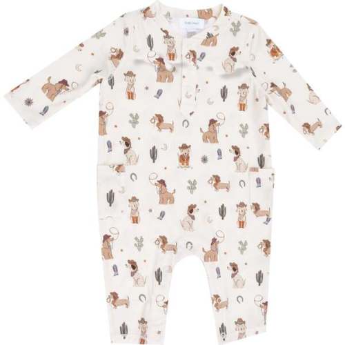 Uni Romper Cowboy Dogs - Angel Dear | Maisonette