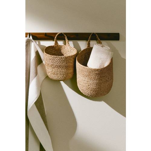 HANDMADE WALL STORAGE BASKET