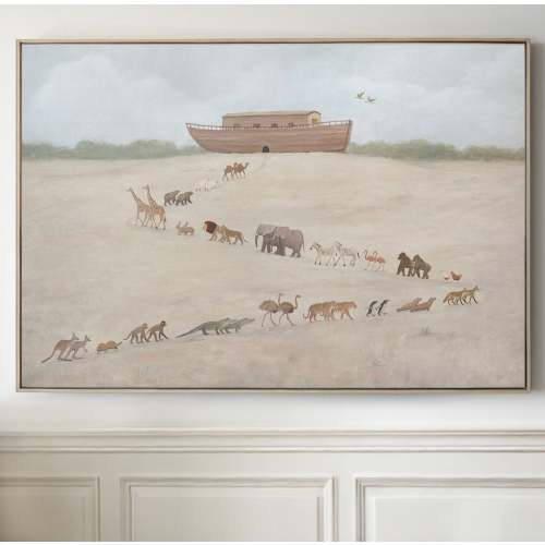 Noah's Ark Nursery Painting