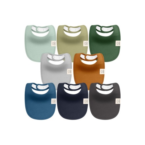 8-Pack Quin Drool Bibs
