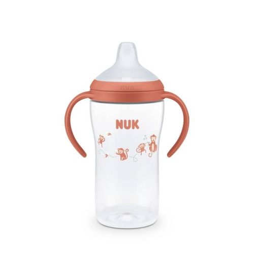 NUK 8 fl oz Plastic Perfect Match Spout Learner Sippy Cup Orange