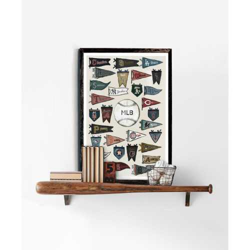 MLB Vintage Poster Print