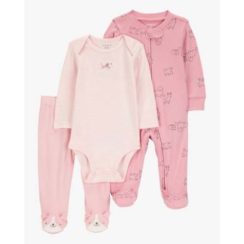 Baby Girl 3-Piece Puppy Multi-Piece Set | Carter's
