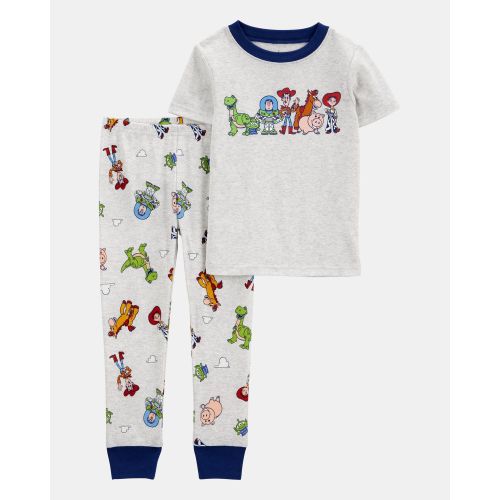 Toddler Boy Toy Story Snug Fit Cotton 2-Piece Pajamas - Heather | Carter's