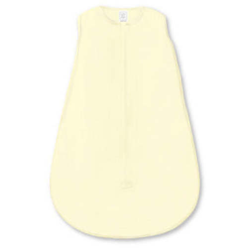 Soft Cotton Non-Weighted zzZipMe Sleeping Sack - Pale Banana – SwaddleDesigns