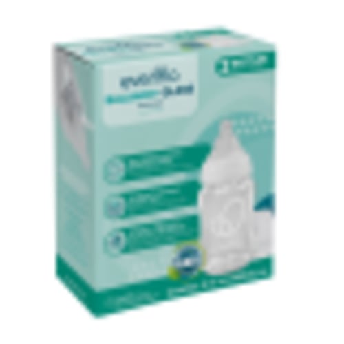 Evenflo Balance+ Wide Glass Bottle 6oz 2pk
