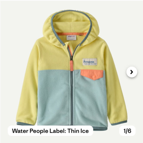 Patagonia Baby Micro D® Snap-T® Fleece Jacket