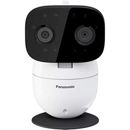 Panasonic Video Baby Monitor with Remote Pan/Tilt/Zoom, Extra Long Range, Secure Connection and Portable, 2 Way Talk & Lullaby or Noises – Add-On Camera KX-HNC301W