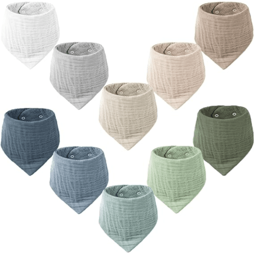 Muslin Baby Bibs – KONSSY