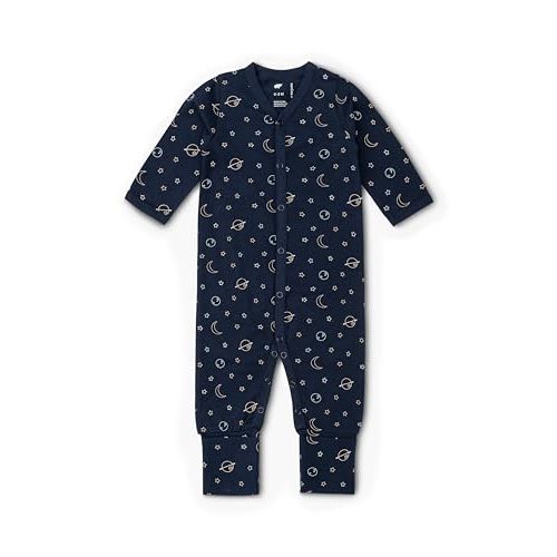 monica + andy On the Go Baby One Piece, 100% Organic Baby Clothes for Girls & Boys, Sizes For Preemie, Newborn, & Infant