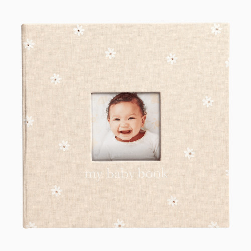 Pearhead Daisy Print Baby Book