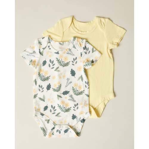 Baby Onesie Two-Pack | Honey Dandelion - Kindred Bravely