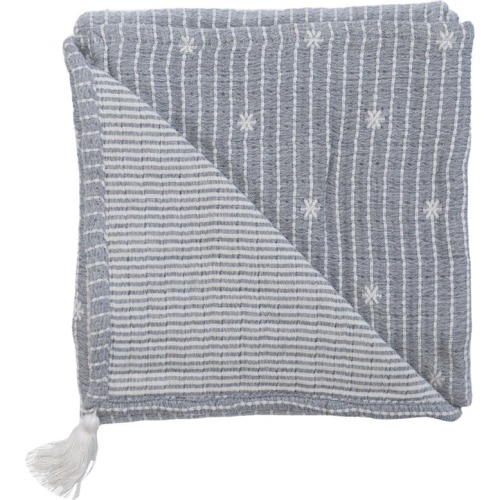CRANE BABY Luxe Cotton Baby Blanket, Starlight