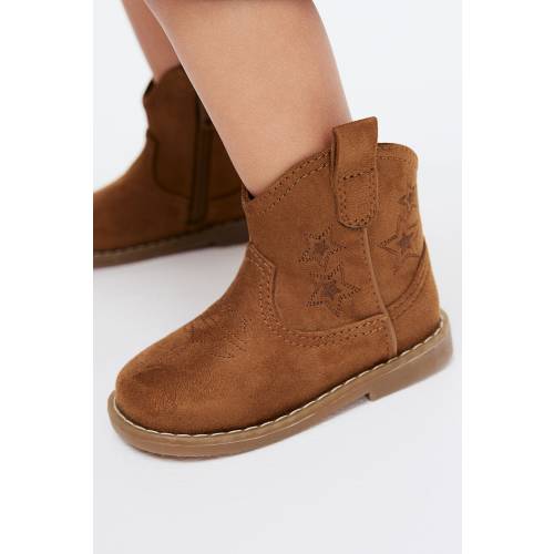 4-5(6-12mos) - NAPPED COWBOY BOOTS
