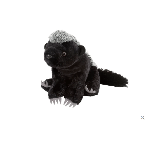 Wild Republic Cuddlekins Honey Badger Stuffed Animal, 12"