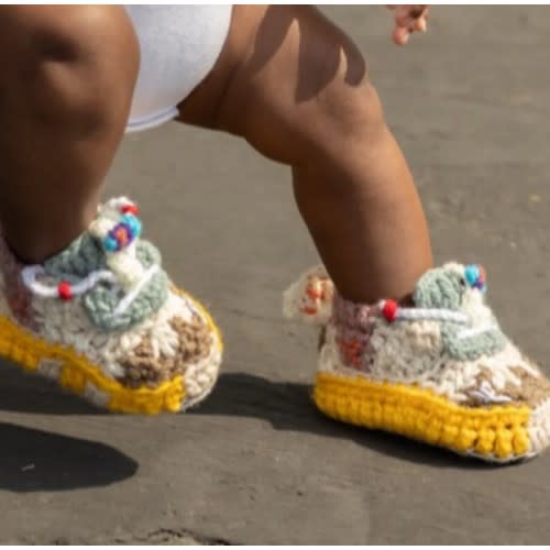 Baby Crochet T.Scott Cactus (Soft felt non-slip bottom & Shoe Box) – ItzzyBitzzy