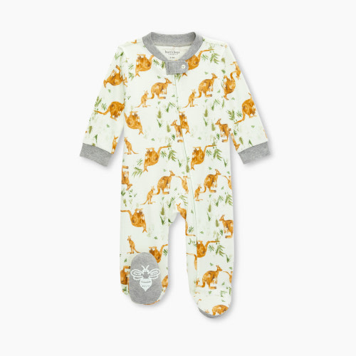 Burt's Bees Baby Sleep & Play Pajamas Organic Cotton - Multi-Color, Newborn