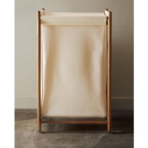 LAUNDRY BASKET WITH LID | Zara Home United States of America