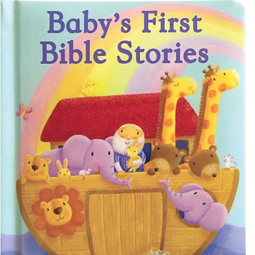 Baby's First Bible Stories Padded Board Book - Gift for Easter, Christmas, Communions, Newborns, Birthdays, Beginner Bible