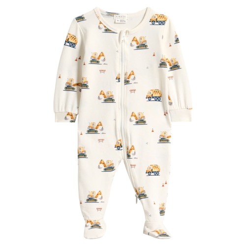 Zip Pajamas, 6M