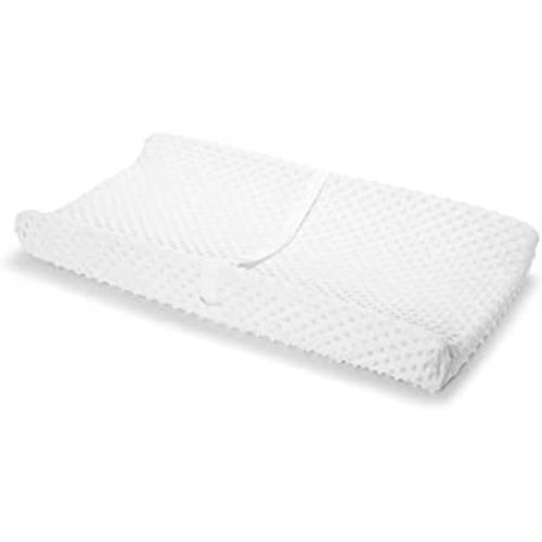 Munchkin® Secure Grip™ Contoured Baby Diaper Changing Pad for Dresser, Includes Cover, Waterproof Pad